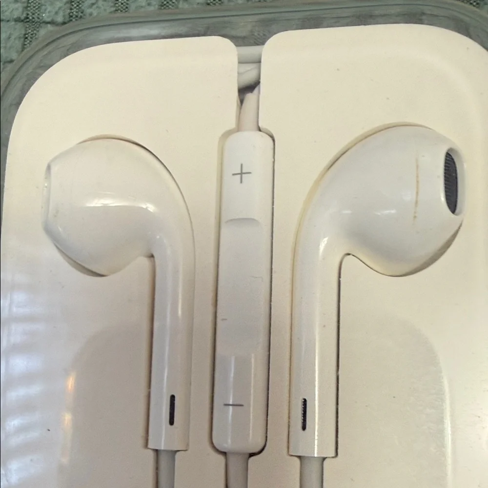 Apple white wired